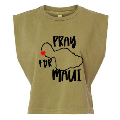 Support Maui Gift Pray For Maui Hawaii Strong Garment-Dyed Women's Muscle Tee