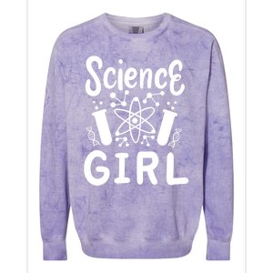 Science Meaningful Gift Colorblast Crewneck Sweatshirt