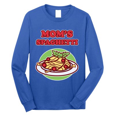 Spaghetti Meaningful Gift And Cool Gift Mom's Spaghetti Meaningful Gift Long Sleeve Shirt