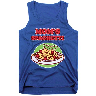 Spaghetti Meaningful Gift And Cool Gift Mom's Spaghetti Meaningful Gift Tank Top