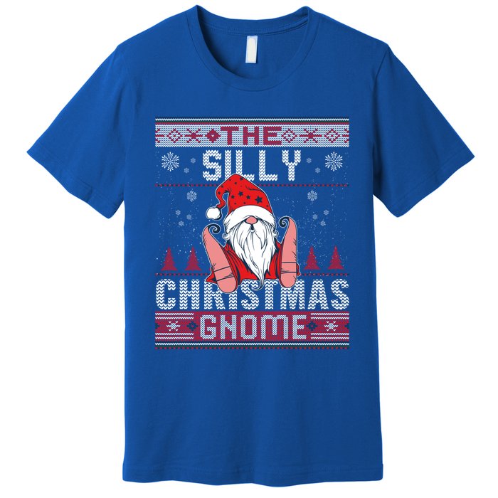 Silly Matching Group Christmas Gnome Ugly Gift Premium T-Shirt