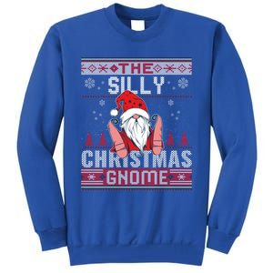 Silly Matching Group Christmas Gnome Ugly Gift Tall Sweatshirt