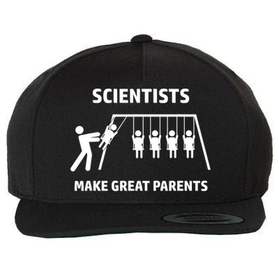 Scientists Make Great Parents Physicians Maths Physics Science Wool Snapback Cap