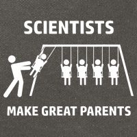 Scientists Make Great Parents Physicians Maths Physics Science Cotton Canvas Backpack