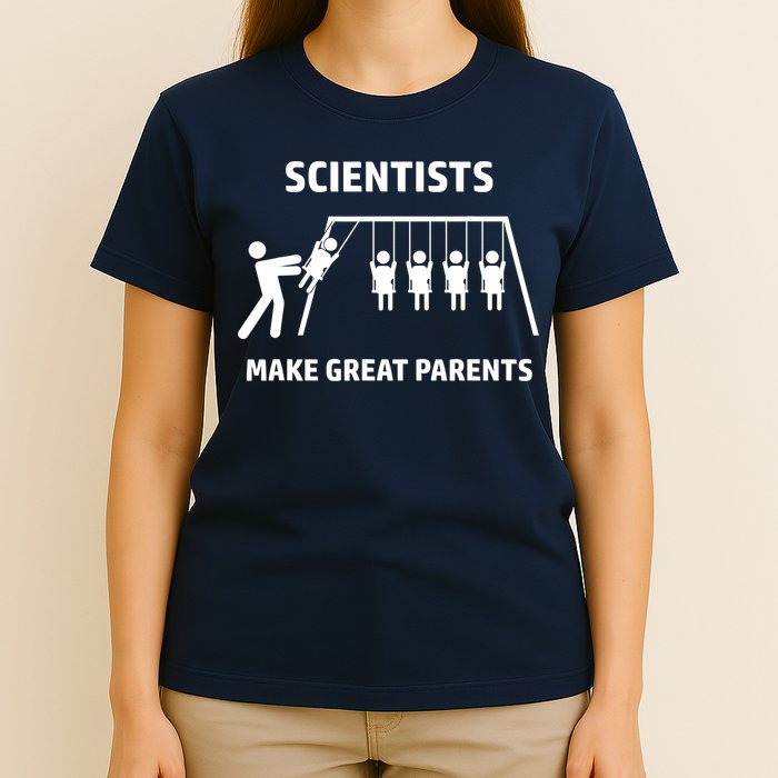 Scientists Make Great Parents Physicians Maths Physics Science T-Shirt