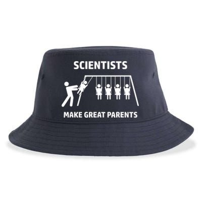 Scientists Make Great Parents Physicians Maths Physics Science Sustainable Bucket Hat