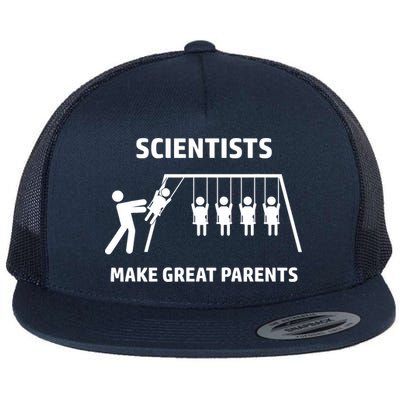 Scientists Make Great Parents Physicians Maths Physics Science Flatbill Hat