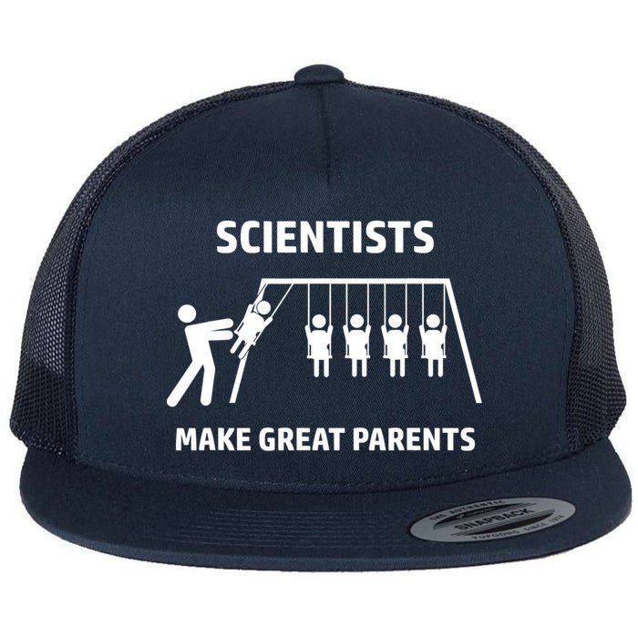 Scientists Make Great Parents Physicians Maths Physics Science Flatbill Hat