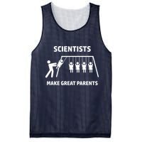 Scientists Make Great Parents Physicians Maths Physics Science Mesh Reversible Basketball Jersey Tank