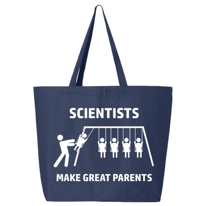 Scientists Make Great Parents Physicians Maths Physics Science 25L Jumbo Tote