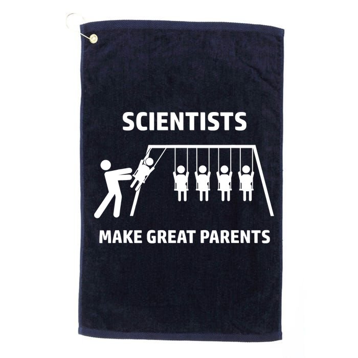 Scientists Make Great Parents Physicians Maths Physics Science Golf Towel