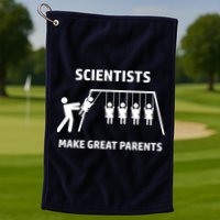 Scientists Make Great Parents Physicians Maths Physics Science Golf Towel