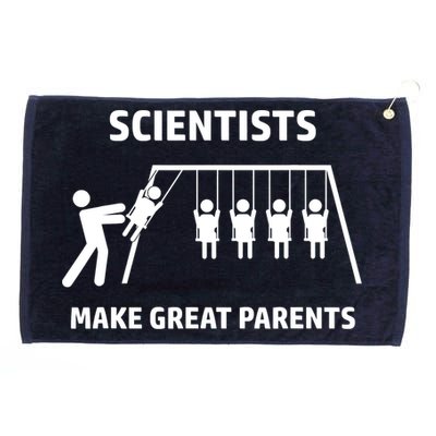 Scientists Make Great Parents Physicians Maths Physics Science Grommeted Golf Towel