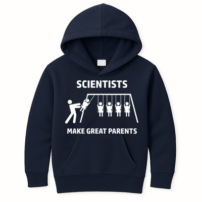 Scientists Make Great Parents Physicians Maths Physics Science Kids Hoodie