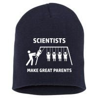 Scientists Make Great Parents Physicians Maths Physics Science Short Acrylic Beanie