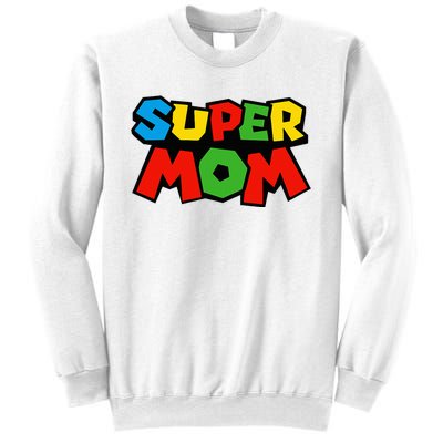 Super Mom Gamer Mothers Day Sweatshirt