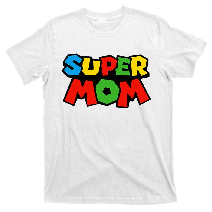 Super Mom Gamer Mothers Day T-Shirt