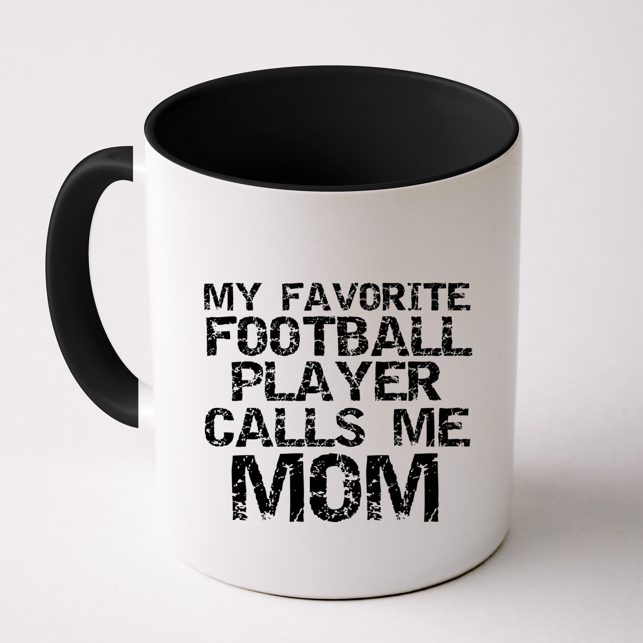 Sports Mother Gift My Favorite Football Player Calls Me Mom Meaningful Gift Mug