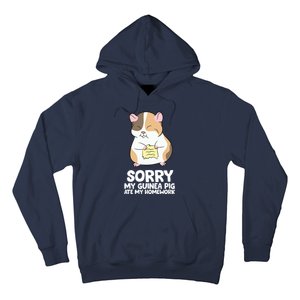 Sorry My Guinea Pig Ate My Homework Guinea Pig School Hoodie