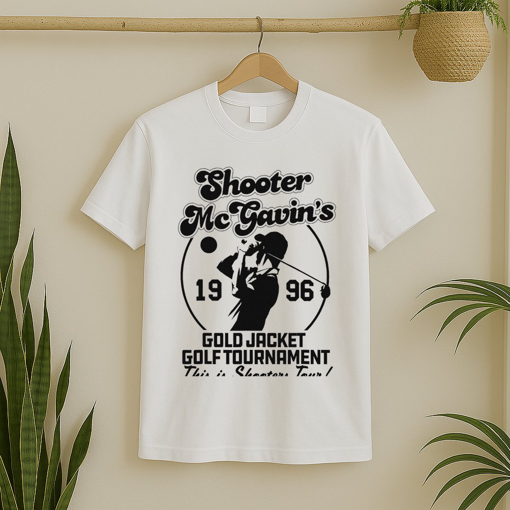 Shooter Mcgavin's Gold Jacket Golf Tournament T-Shirt