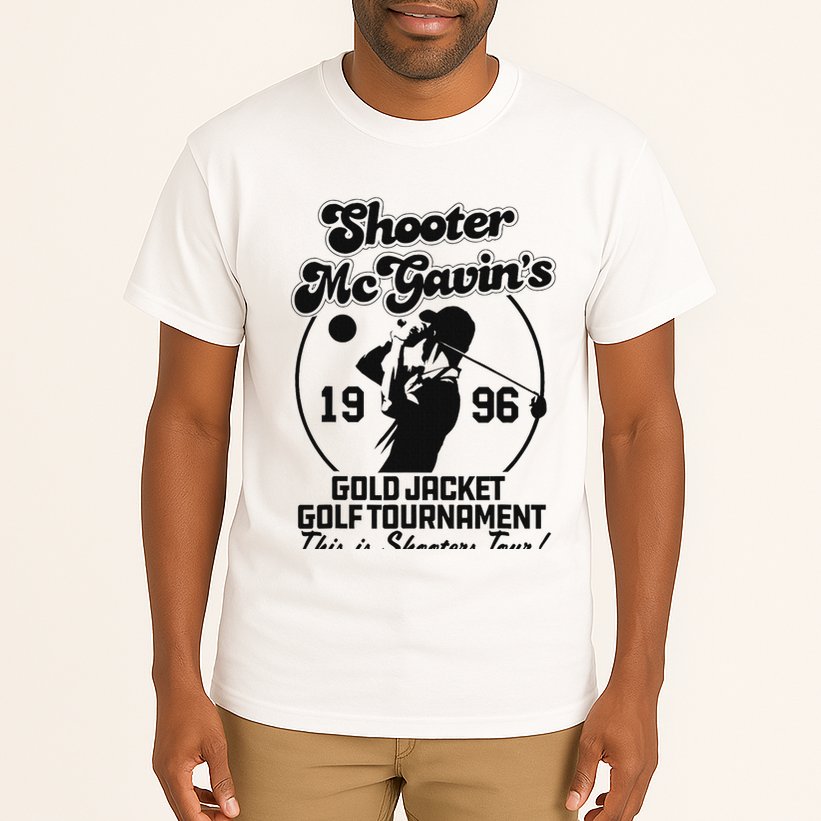 Shooter Mcgavin's Gold Jacket Golf Tournament Tall T-Shirt