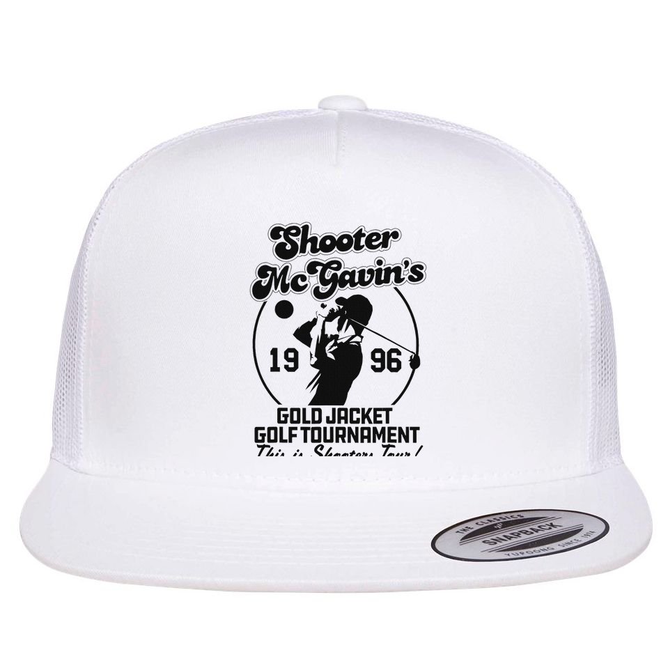 Shooter Mcgavin's Gold Jacket Golf Tournament Flat Bill Trucker Hat