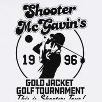 Shooter Mcgavin's Gold Jacket Golf Tournament Flat Bill Trucker Hat