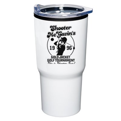 Shooter Mcgavin's Gold Jacket Golf Tournament Tumbler