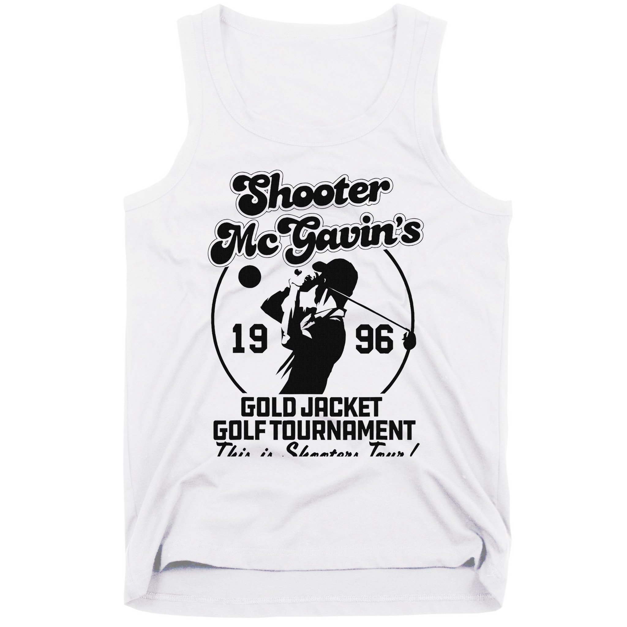 Shooter Mcgavin's Gold Jacket Golf Tournament Tank Top