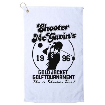 Shooter Mcgavin's Gold Jacket Golf Tournament Golf Towel