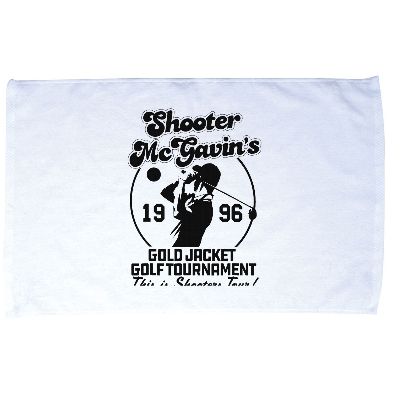 Shooter Mcgavin's Gold Jacket Golf Tournament Microfiber Hand Towel
