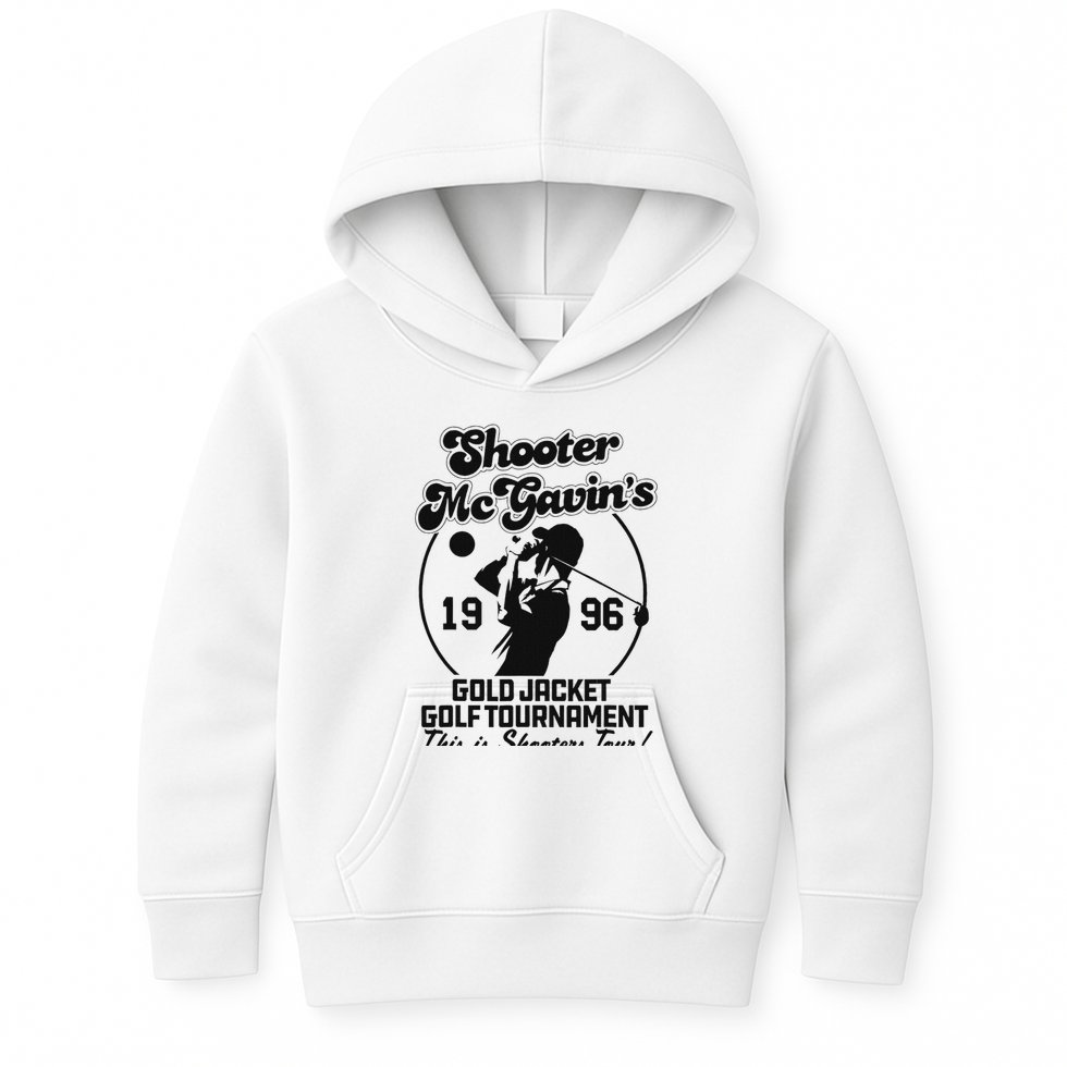 Shooter Mcgavin's Gold Jacket Golf Tournament Kids Hoodie