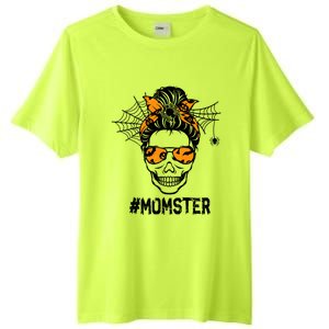 Skull Messy Hair Momster Halloween Skull Skeleton Costume Gift Tall Fusion ChromaSoft Performance T-Shirt