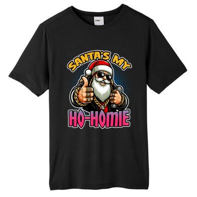 SantaS My Hohomie Hip Hop Santa Christmas Holiday Gift Tall Fusion ChromaSoft Performance T-Shirt