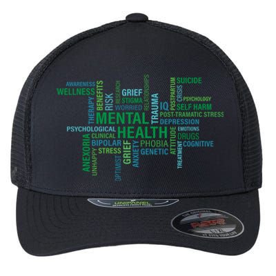 Support Mental Health Awareness Month Flexfit Unipanel Trucker Cap