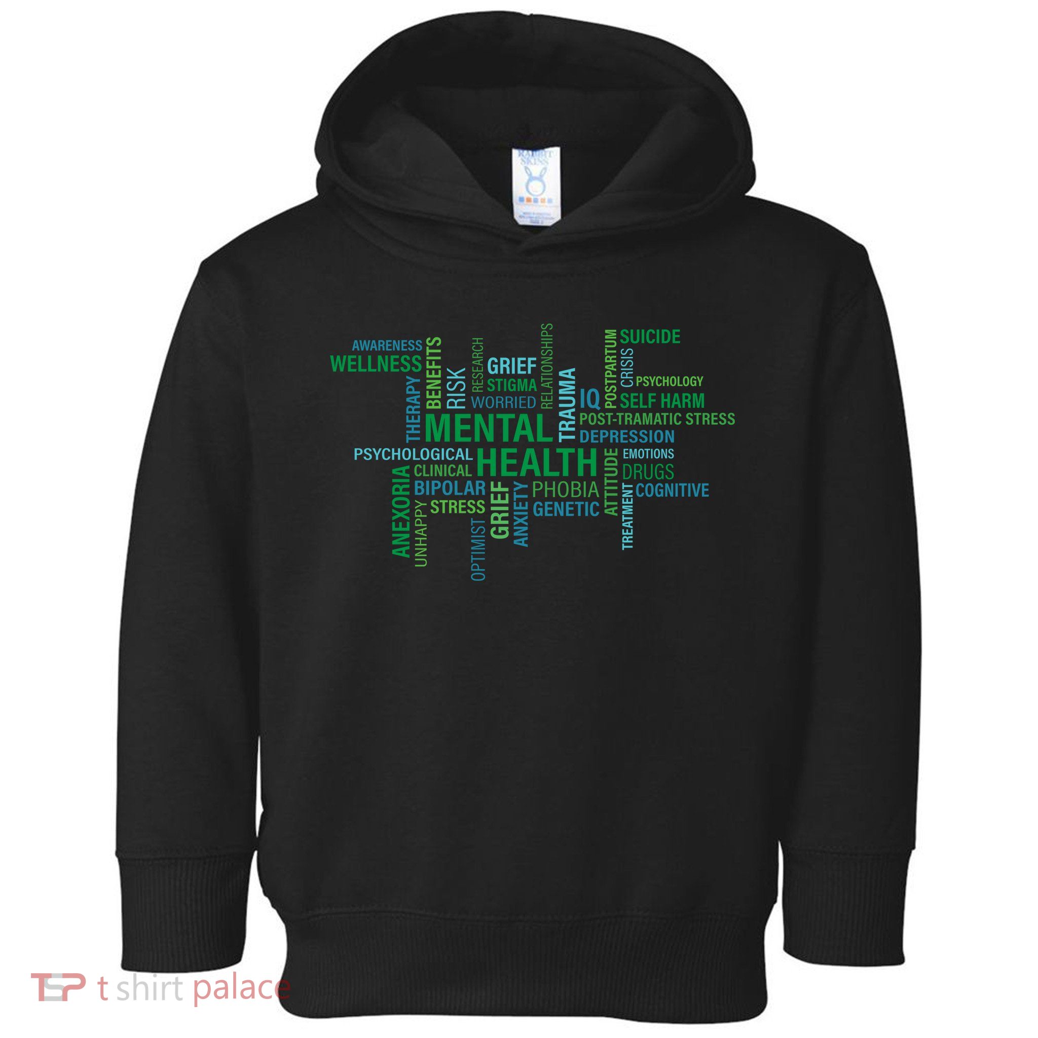 Support Mental Health Awareness Month Toddler Hoodie