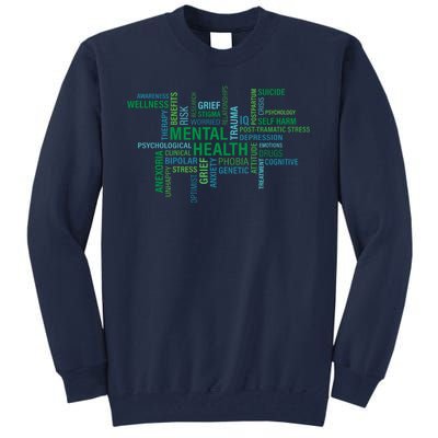 Support Mental Health Awareness Month Tall Sweatshirt