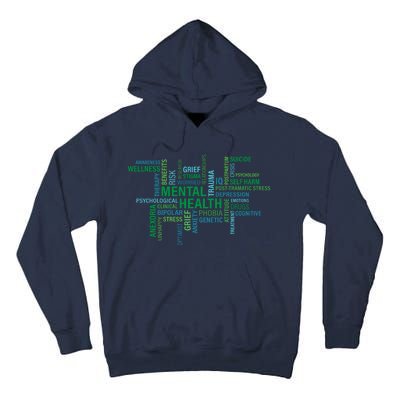 Support Mental Health Awareness Month Tall Hoodie