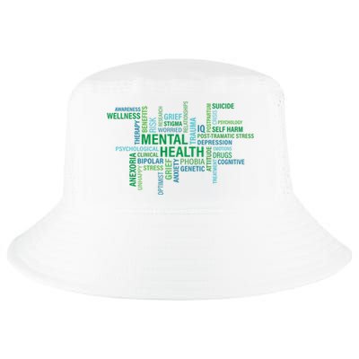 Support Mental Health Awareness Month Cool Comfort Performance Bucket Hat