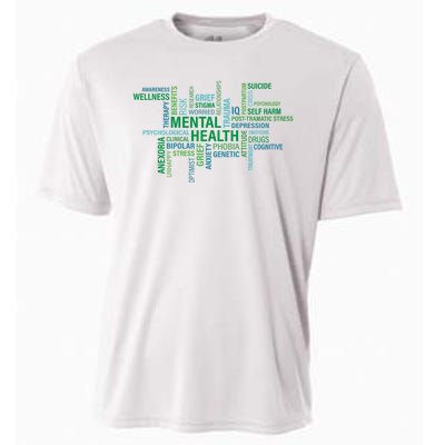 Support Mental Health Awareness Month Cooling Performance Crew T-Shirt