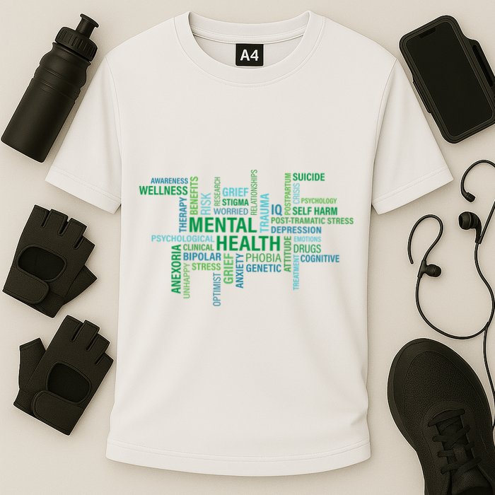 Support Mental Health Awareness Month Cooling Performance Crew T-Shirt