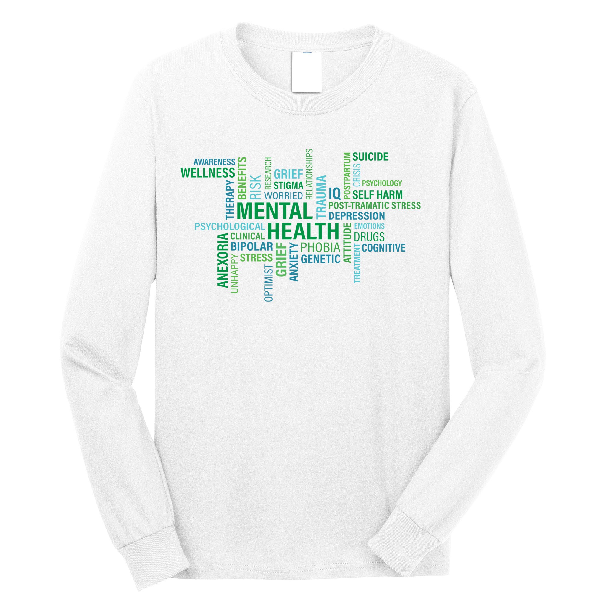 Support Mental Health Awareness Month Long Sleeve Shirt