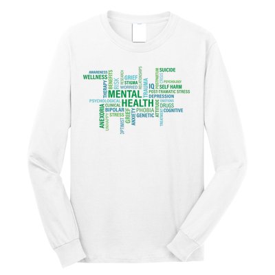 Support Mental Health Awareness Month Long Sleeve Shirt