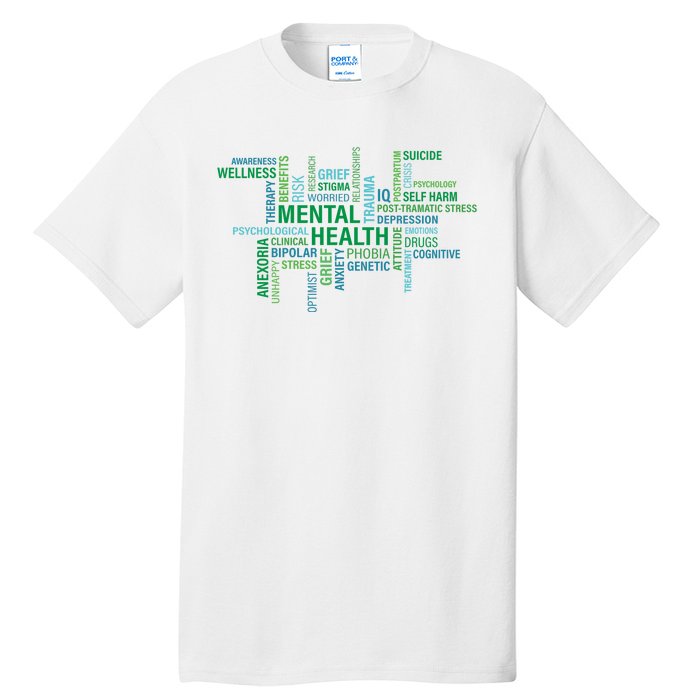 Support Mental Health Awareness Month Tall T-Shirt