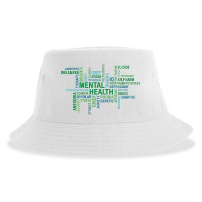 Support Mental Health Awareness Month Sustainable Bucket Hat