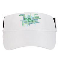 Support Mental Health Awareness Month Adult Drive Performance Visor