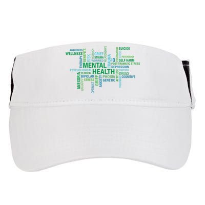 Support Mental Health Awareness Month Adult Drive Performance Visor