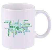 Support Mental Health Awareness Month 11oz C Handle Ceramic Mug