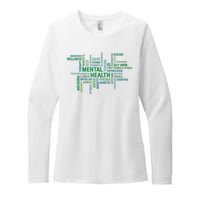 Support Mental Health Awareness Month Womens CVC Long Sleeve Shirt