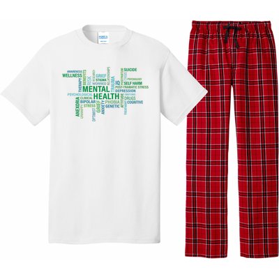 Support Mental Health Awareness Month Pajama Set